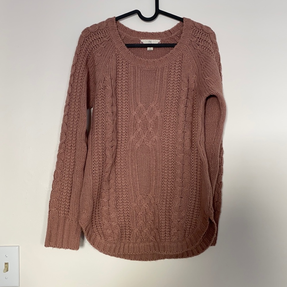 Pink Rose Mauve Sweater